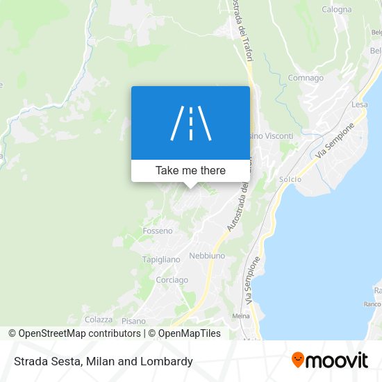 Strada Sesta map