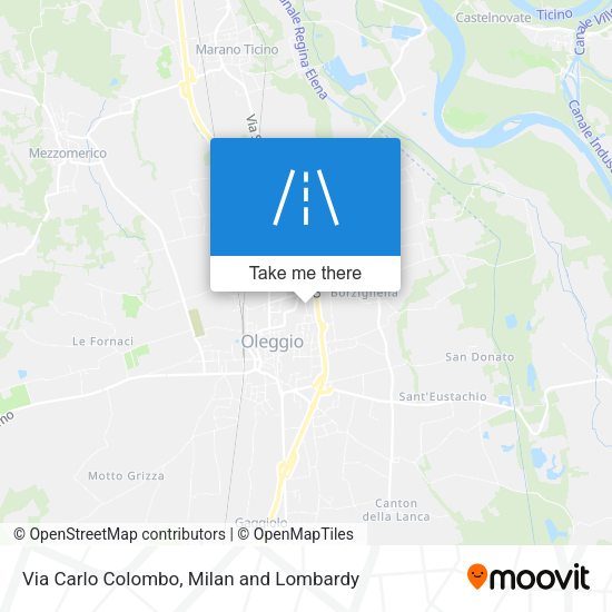 Via Carlo Colombo map