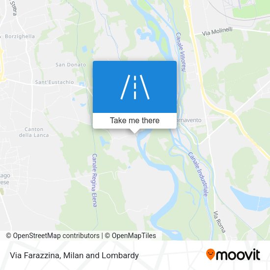 Via Farazzina map