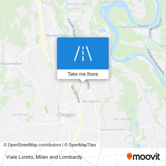 Viale Loreto map