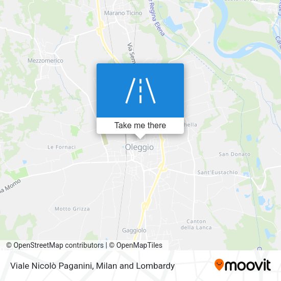Viale Nicolò Paganini map