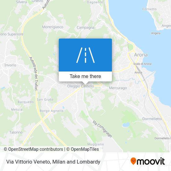 Via Vittorio Veneto map