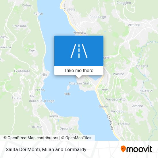 Salita Dei Monti map