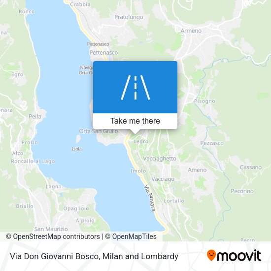 Via Don Giovanni Bosco map