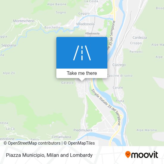 Piazza Municipio map