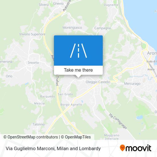 Via Guglielmo Marconi map