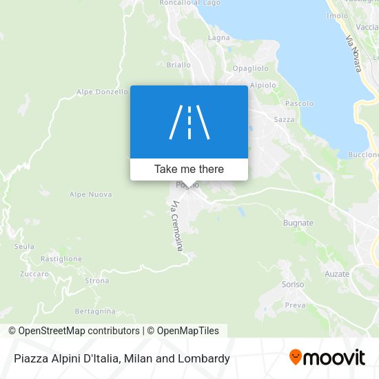 Piazza Alpini D'Italia map