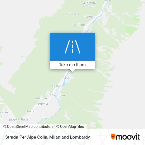 Strada Per Alpe Colla map