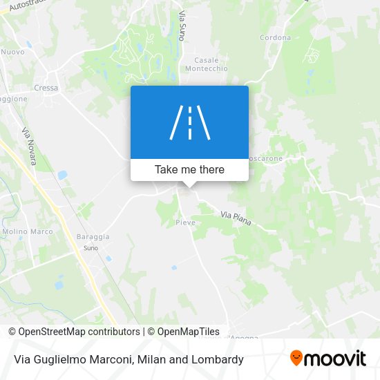 Via Guglielmo Marconi map