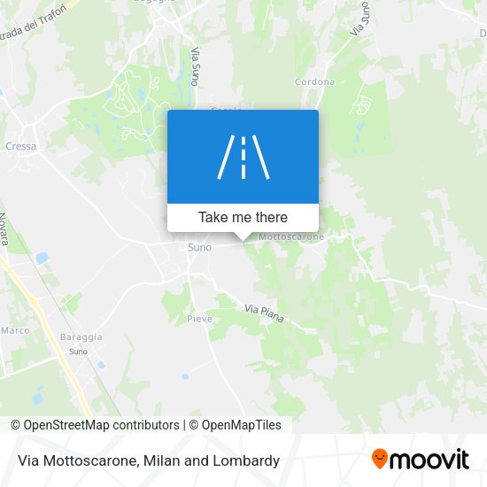 Via Mottoscarone map