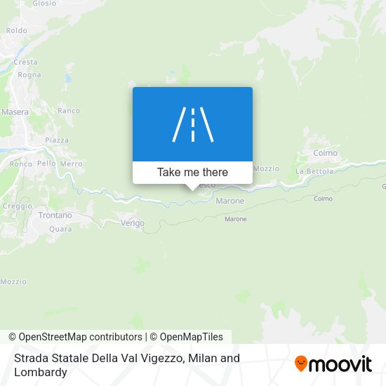 Strada Statale Della Val Vigezzo map