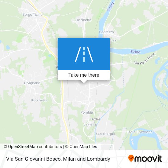 Via San Giovanni Bosco map