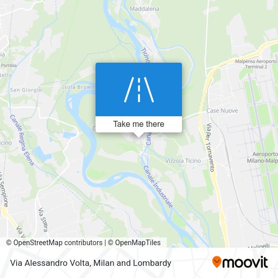 Via Alessandro Volta map