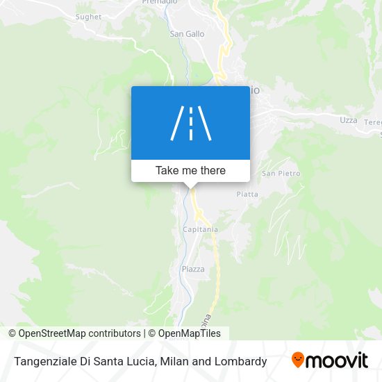Tangenziale Di Santa Lucia map