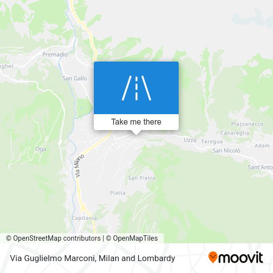Via Guglielmo Marconi map