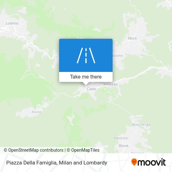 Piazza Della Famiglia map