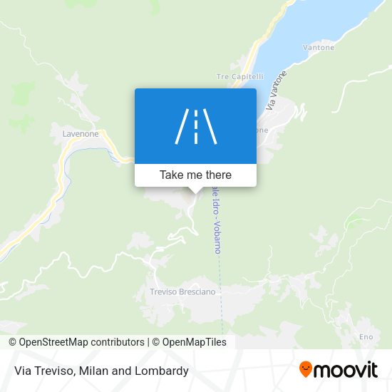 Via Treviso map