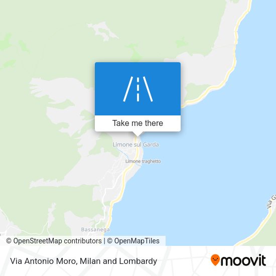 Via Antonio Moro map