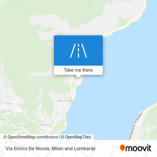Via Enrico De Nicola map