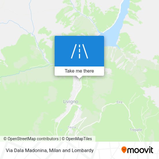 Via Dala Madonina map