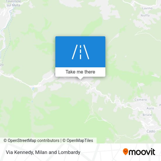 Via Kennedy map