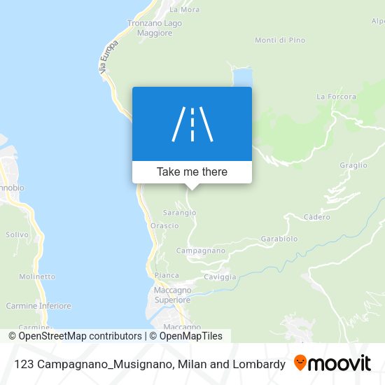 123 Campagnano_Musignano map