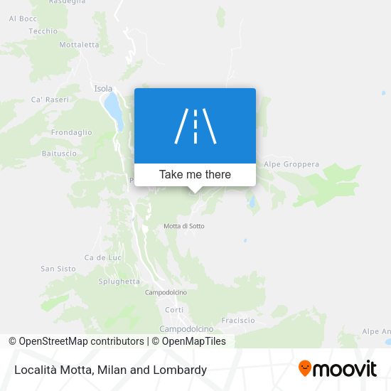 Località Motta map