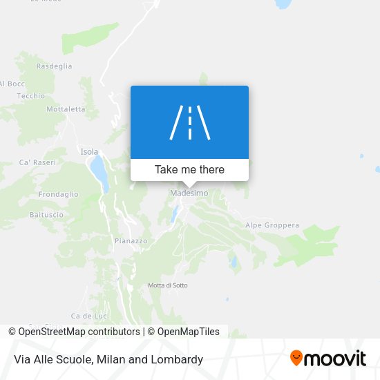 Via Alle Scuole map