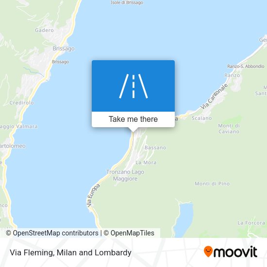 Via Fleming map