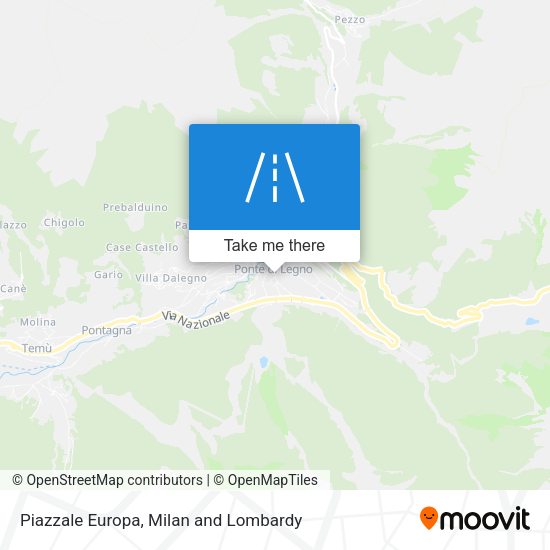 Piazzale Europa map