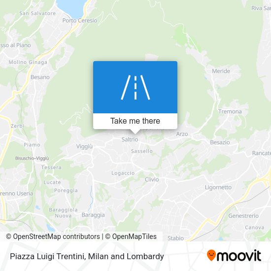 Piazza Luigi Trentini map