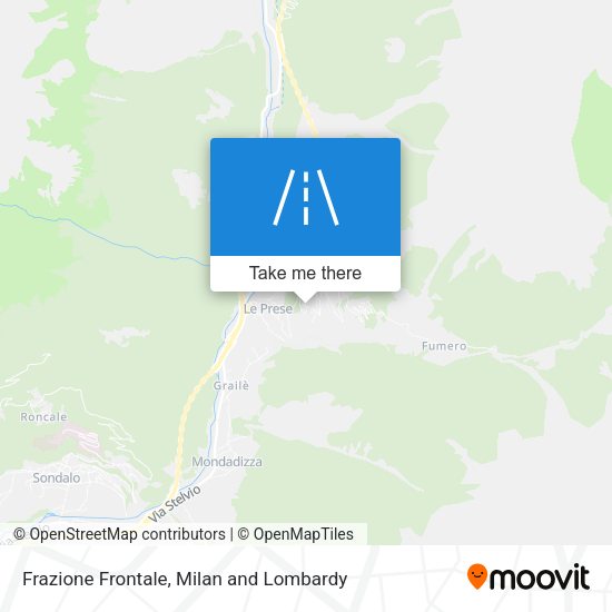 Frazione Frontale map