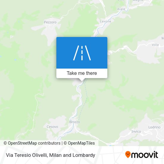 Via Teresio Olivelli map