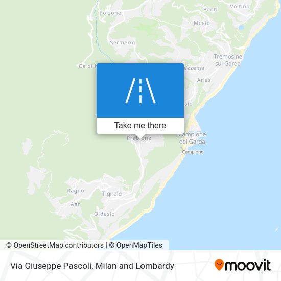 Via Giuseppe Pascoli map