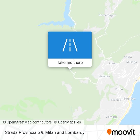 Strada Provinciale 9 map