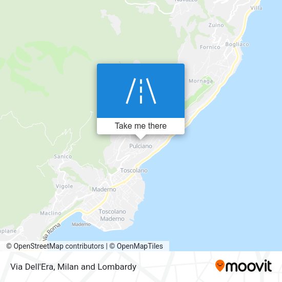 Via Dell'Era map