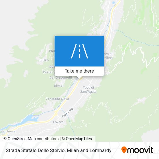 Strada Statale Dello Stelvio map