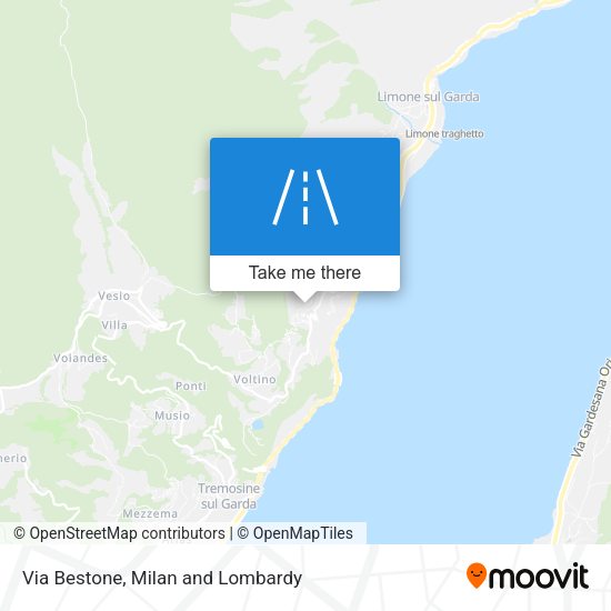 Via Bestone map