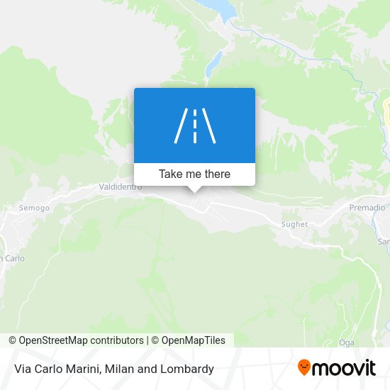 Via Carlo Marini map
