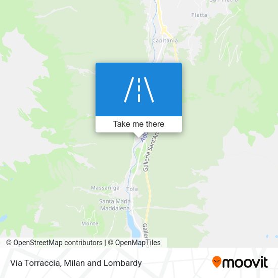 Via Torraccia map