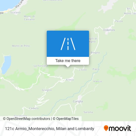 121c Armio_Monterecchio map