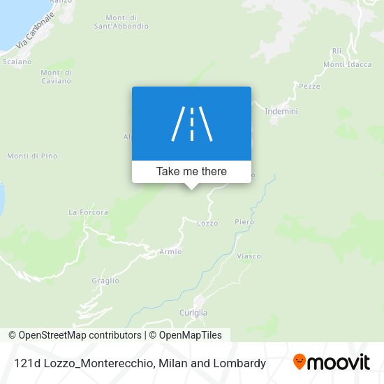121d Lozzo_Monterecchio map