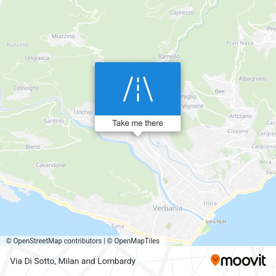 Via Di Sotto map