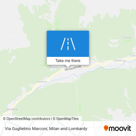 Via Guglielmo Marconi map