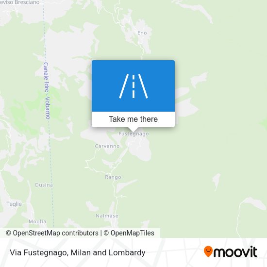 Via Fustegnago map