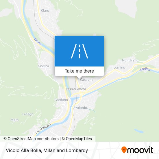 Vicolo Alla Bolla map