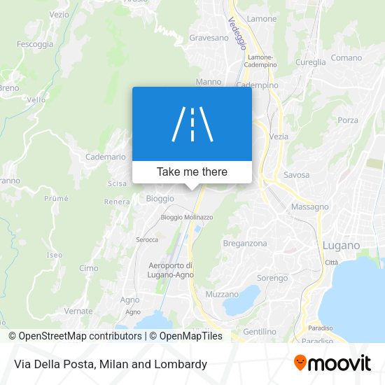 Via Della Posta map