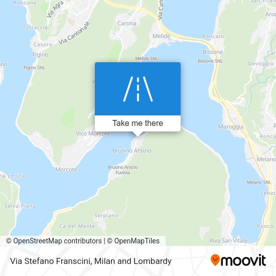 Via Stefano Franscini map