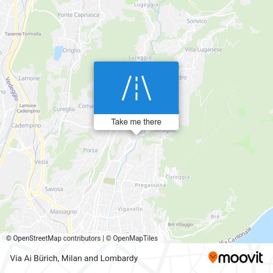 Via Ai Bürich map