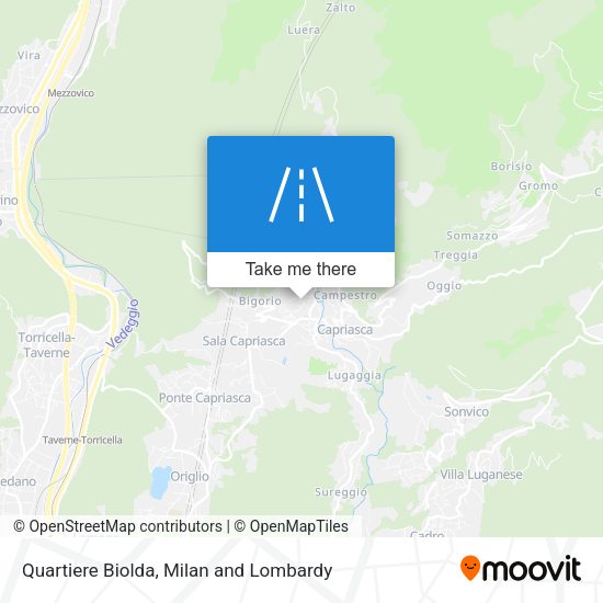 Quartiere Biolda map